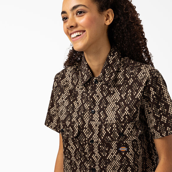 Women&#39;s Camden Cropped T-Shirt - Black &#40;BK&#41;