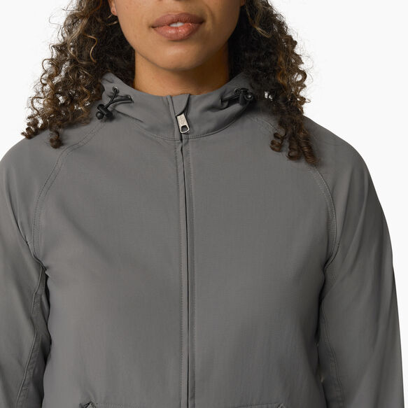 Women&#39;s Performance Hooded Jacket - Graphite Gray &#40;GA&#41;
