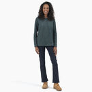 Women&#39;s Heavyweight Henley - Forest Heather &#40;F1H&#41;