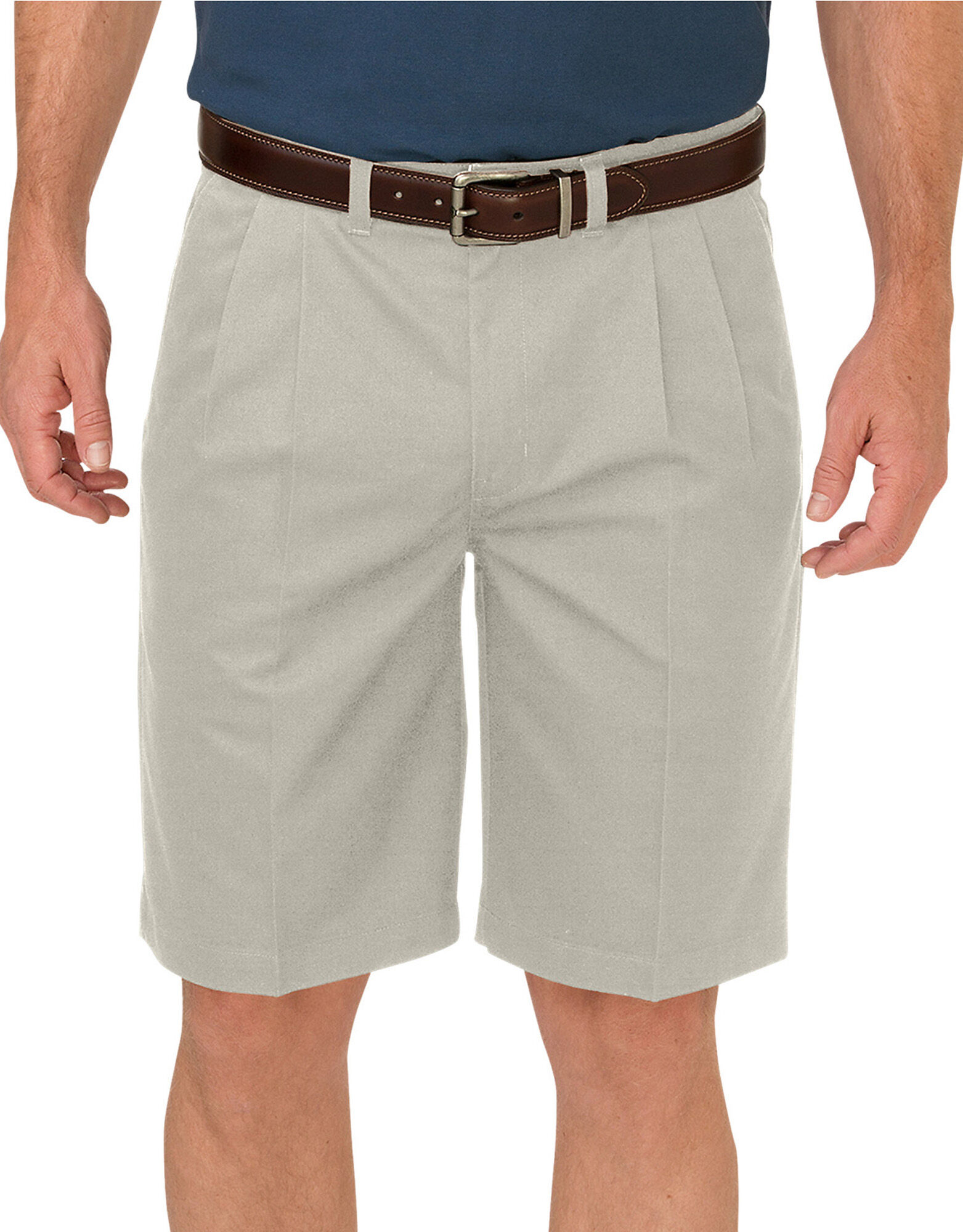 Men's Khaki Shorts Pleated, Relaxed Fit Dickies