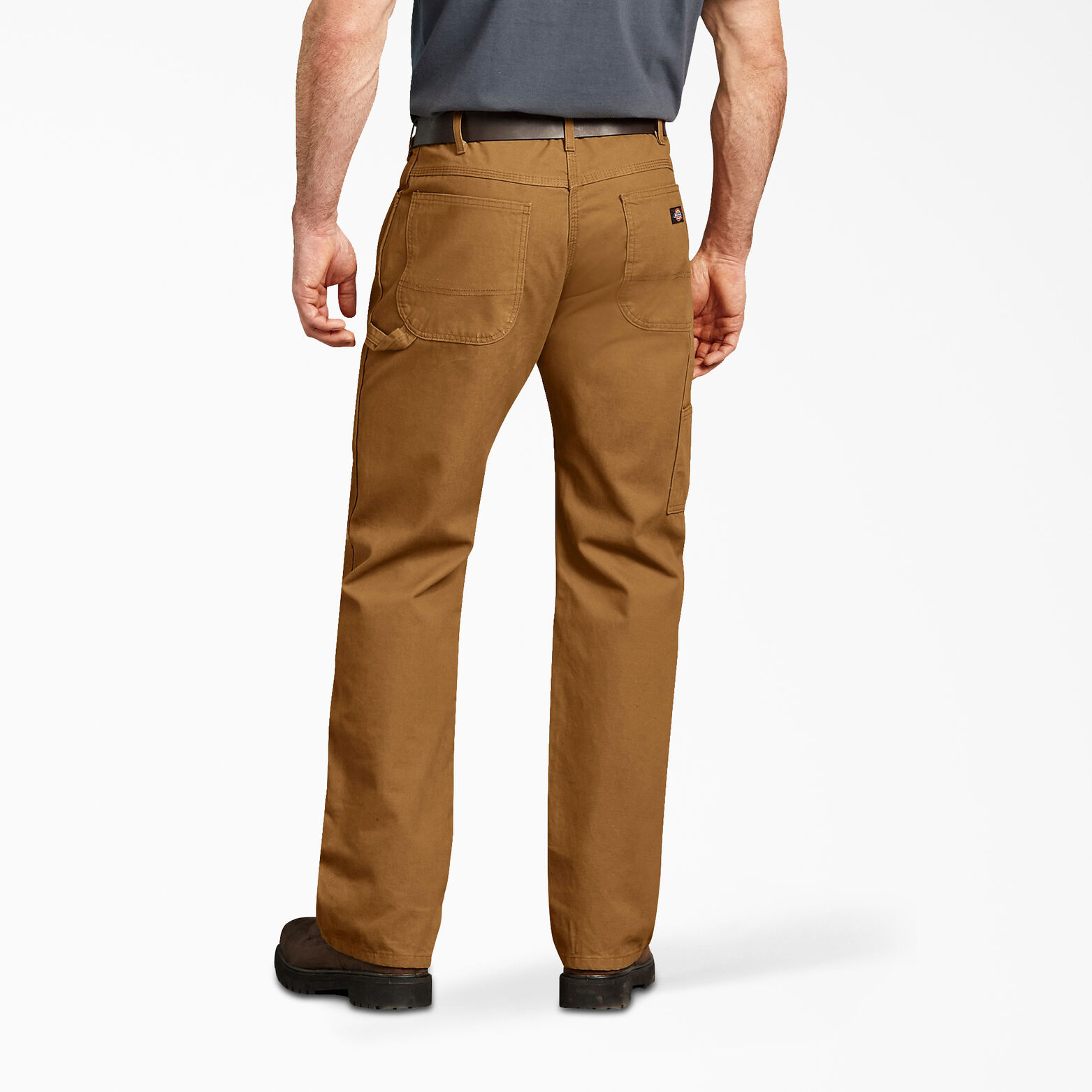 Relaxed Straight Fit Carpenter Duck Jeans Brown Duck | Men's Jeans ...