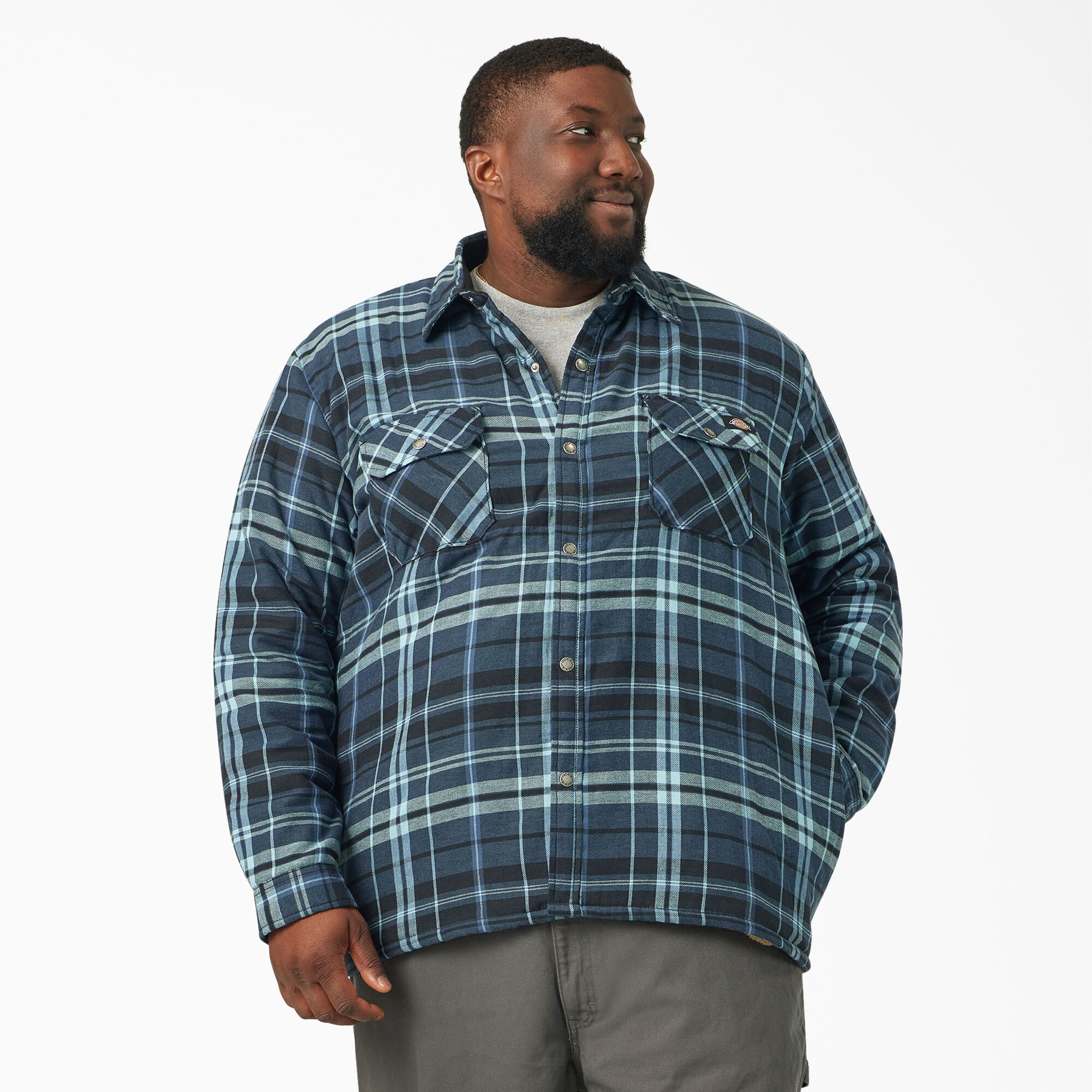 Hooded insulated flannel shirt shop
