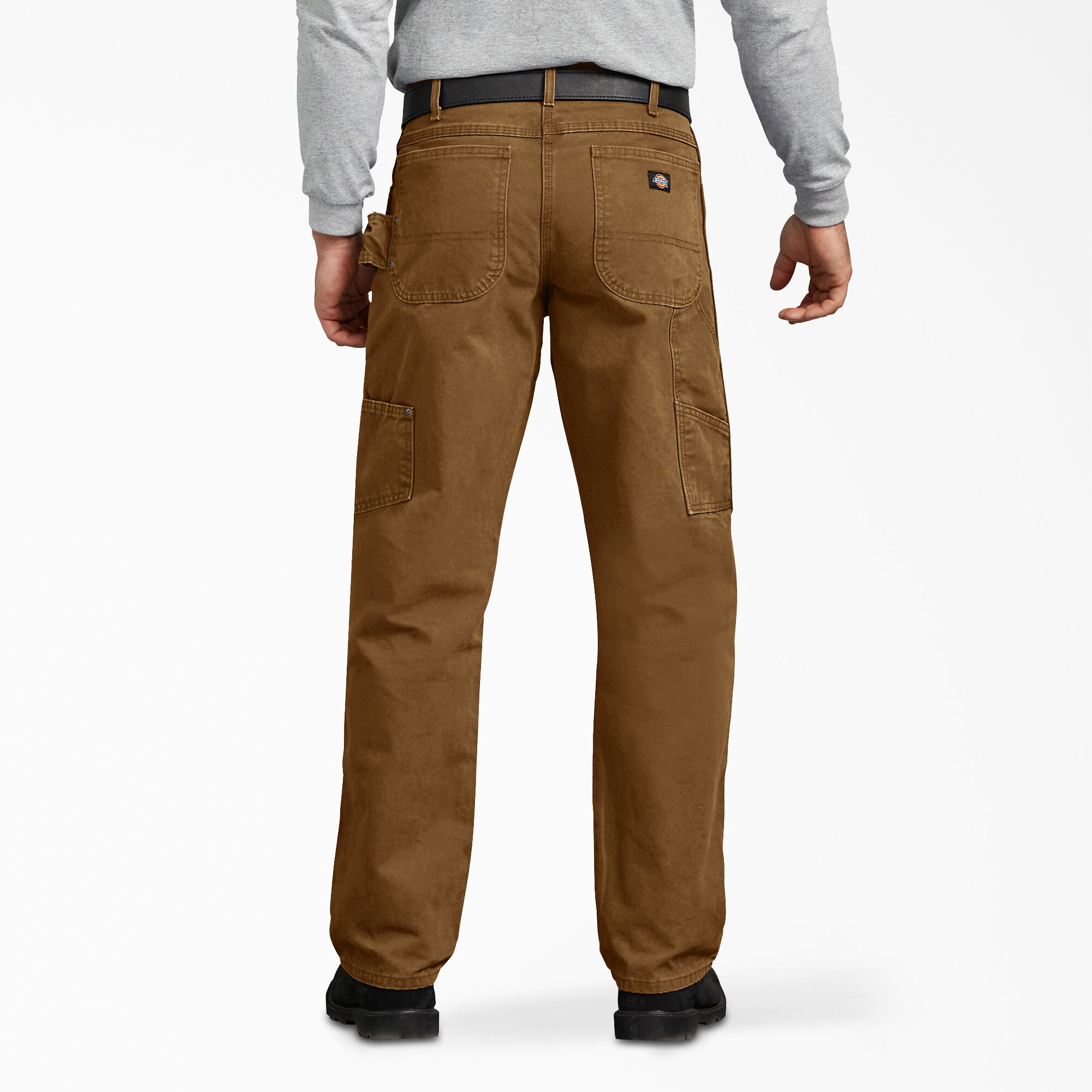 NEW DICKIES MENS RELAXED FIT BROWN CARPENTER JEAN PANTS MANY SIZES AVAILABLE 