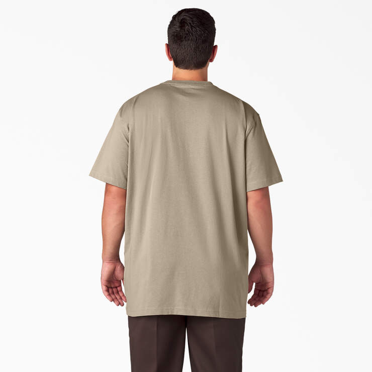 Heavyweight Short Sleeve Pocket T-Shirt - Desert Sand (DS) image number 6