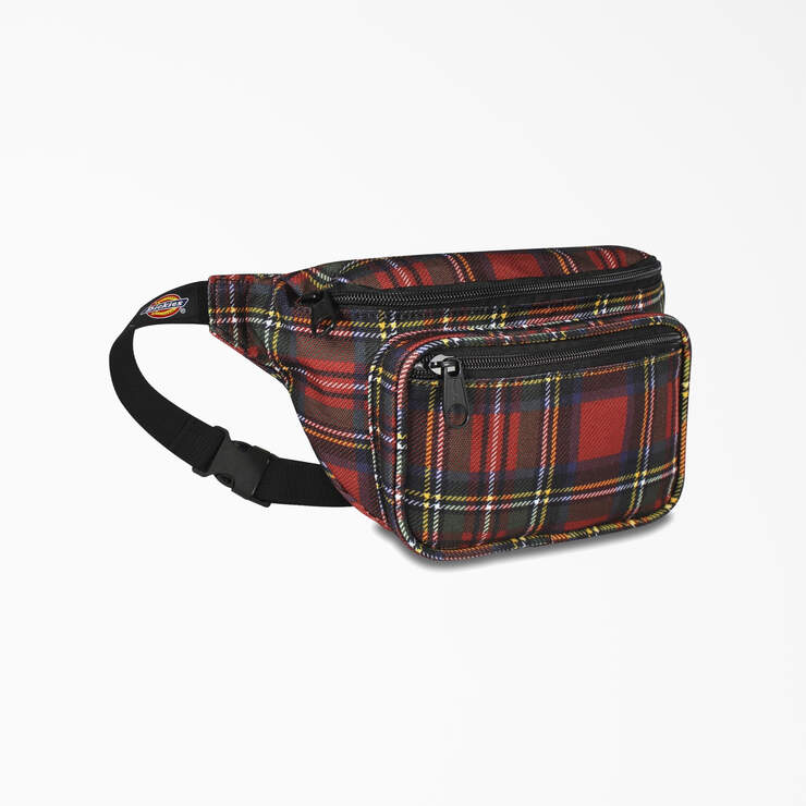 Plaid Fanny Pack - Red Plaid (PRD) image number 1