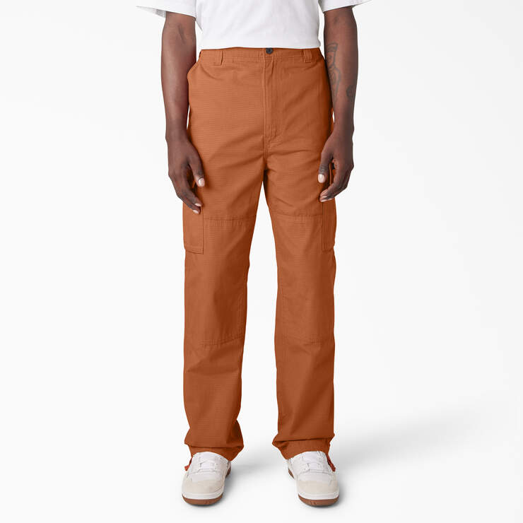 Eagle Bend Relaxed Fit Double Knee Cargo Pants - Bombay Brown (B2B) image number 1