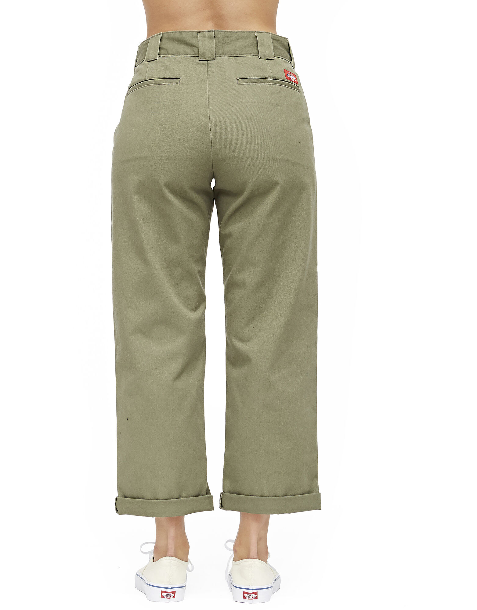 dickies high rise work cropped pants