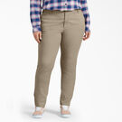 Women&rsquo;s Plus Skinny Fit Pants - Rinsed Desert Sand &#40;RDS&#41;
