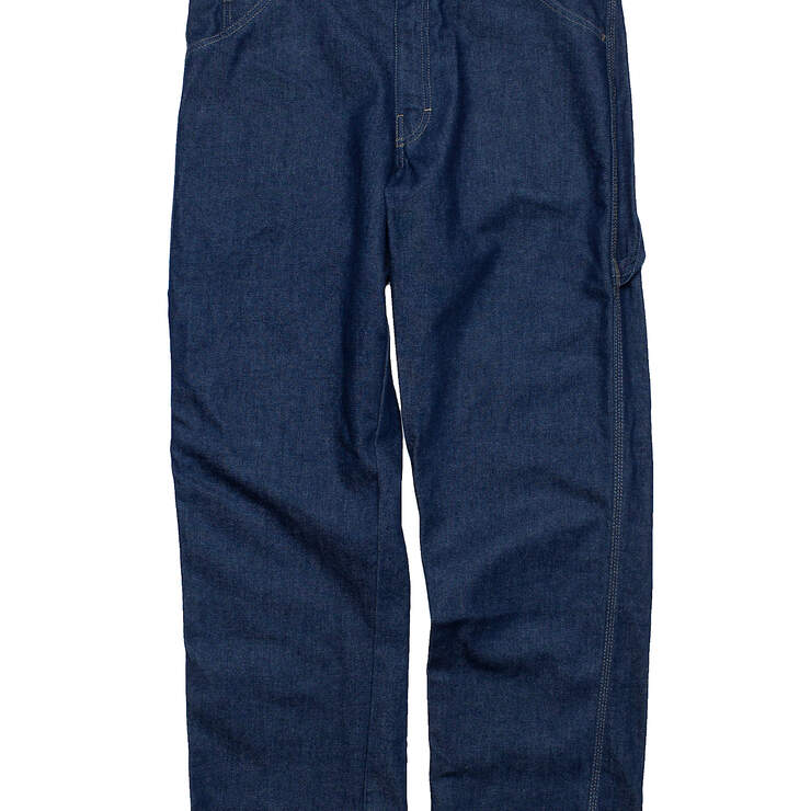 14 oz. Indura&reg; Dickies FR Relaxed Fit Carpenter Jeans - Dark Navy (DN) image number 1