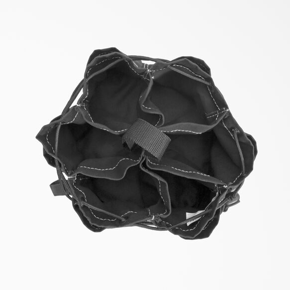 12-Pocket Drawstring Tool Organizer Bag - Black &#40;BK&#41;