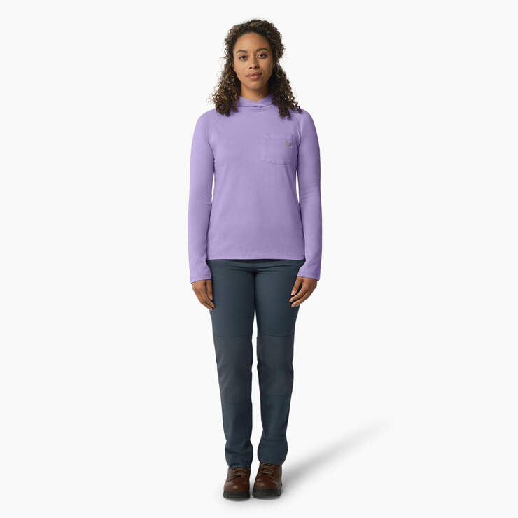 Women's Cooling Performance Sun Shirt - Purple Rose (UR2) image number 4