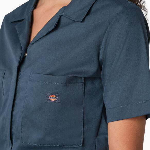 Women&#39;s Cooling Short Sleeve Coveralls - Airforce Blue &#40;AF&#41;