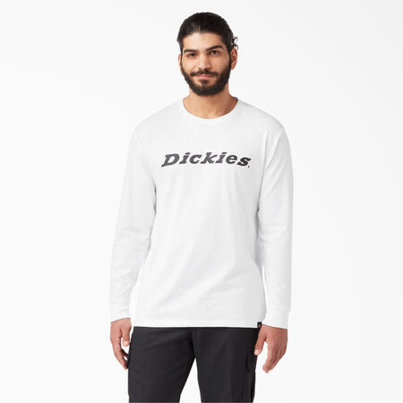 Long Sleeve Regular Fit Icon Graphic T-Shirt - White &#40;AWH&#41;