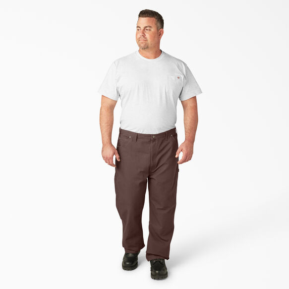 Relaxed Fit Heavyweight Duck Carpenter Pants - Rinsed Timber Brown &#40;RTB&#41;