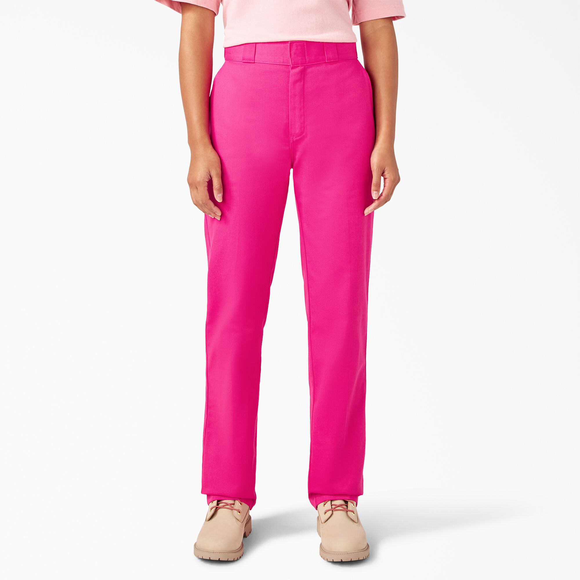 Pink dickies cargo hotsell pants