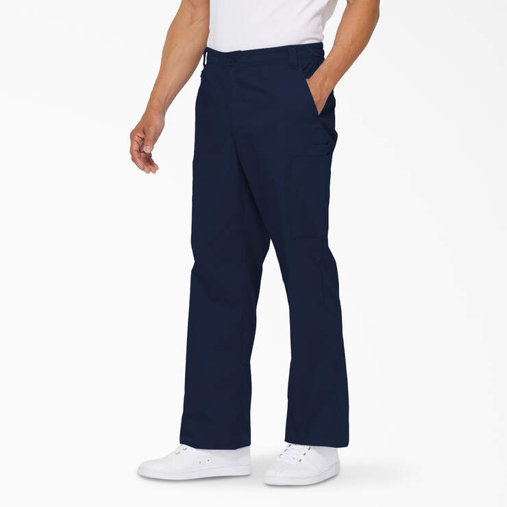 Men's EDS Signature Scrub Pants - Navy Blue (NVY) image number 3