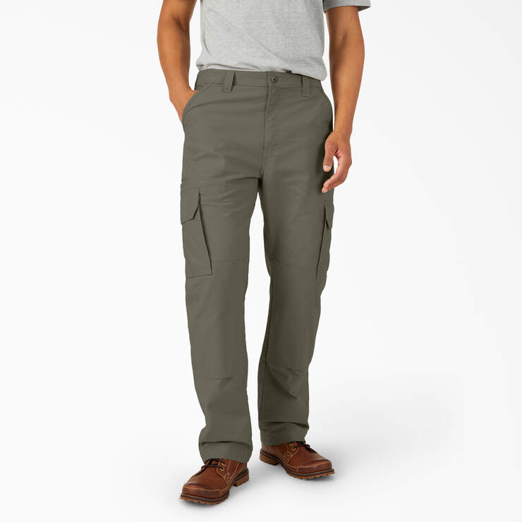 FLEX DuraTech Relaxed Fit Ripstop Cargo Pants - Moss Green (MS) image number 1