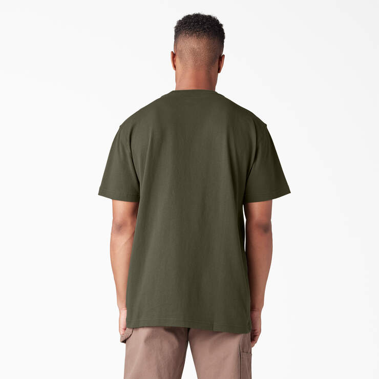 Short Sleeve Logo Graphic T-Shirt - Moss Green (MS) image number 2