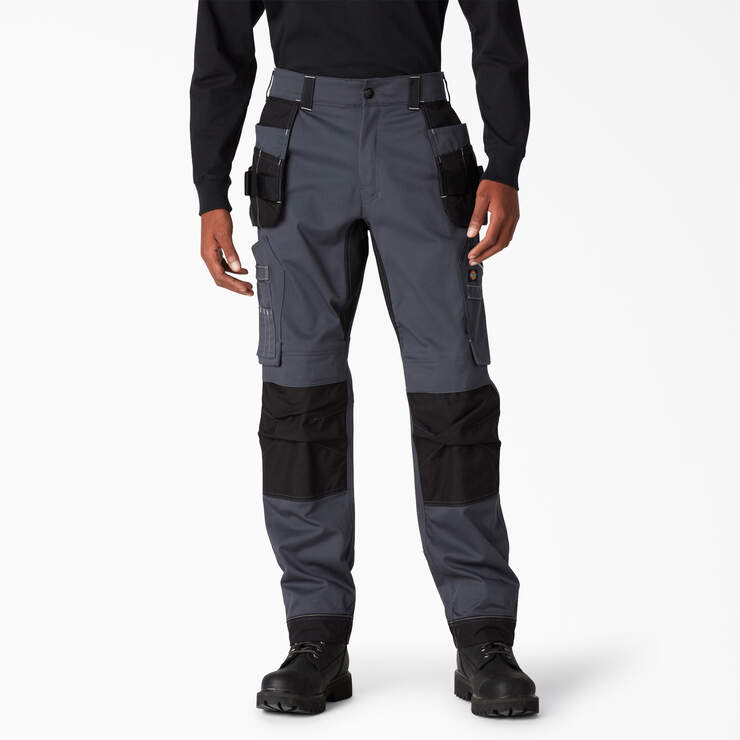 FLEX Performance Workwear Regular Fit Holster Pants - Gray/Black (UEB) image number 1