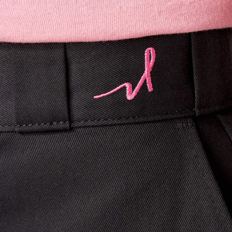 Breast Cancer Awareness Women’s 874® Work Pants - Black (BK) image number 7