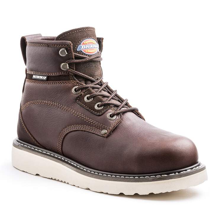 Men's  Cannon Soft Toe Work Boots - Burgundy (BY) image number 1