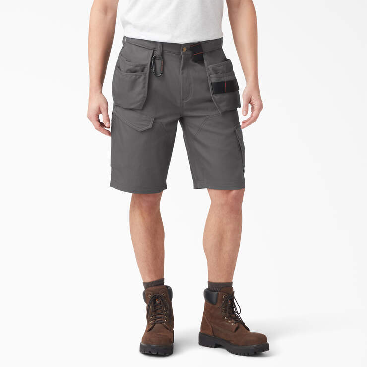 Traeger x Dickies FLEX Relaxed Fit Shorts, 11" - Slate Gray (SL) image number 1