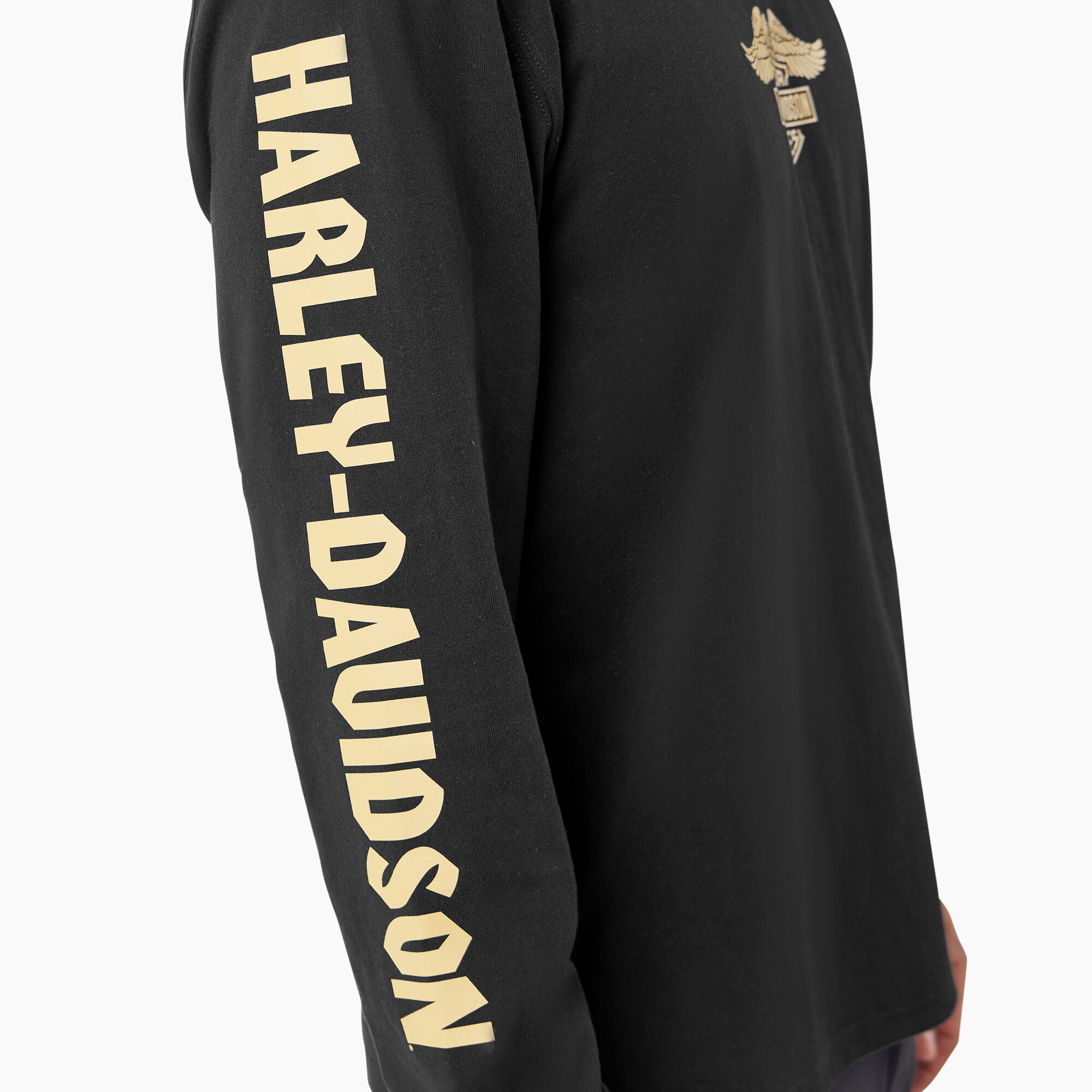 コラボ☆【Harley Davidson×Dickies】ロングスリーブ Tシャツ Harley Davidson ディッキーズ x ハーレーダビッドソン