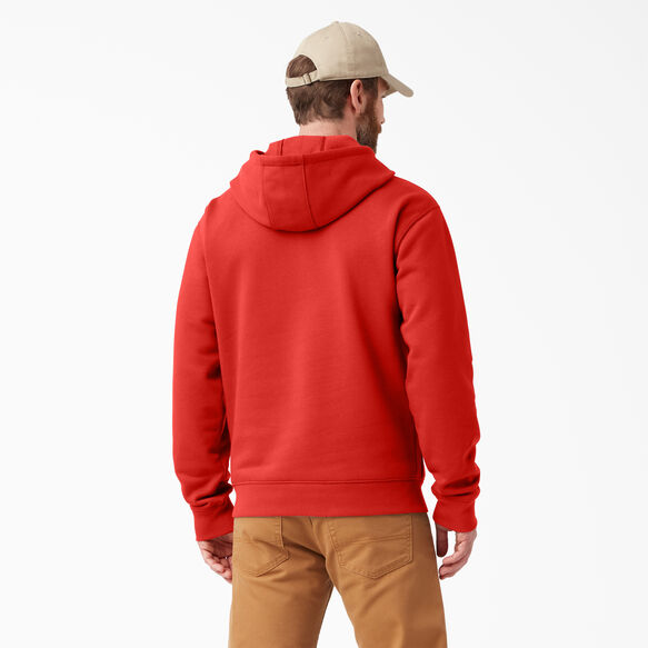 Water Repellent Sleeve Logo Hoodie - Molten Lava &#40;M2A&#41;