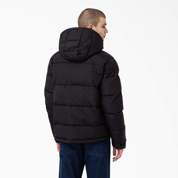 Glacier View Anorak Puffer Jacket - Charcoal Gray (CH) image number 2