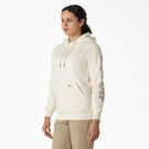 Women&#39;s Heavyweight Logo Sleeve Pullover - Antique White &#40;AW&#41;