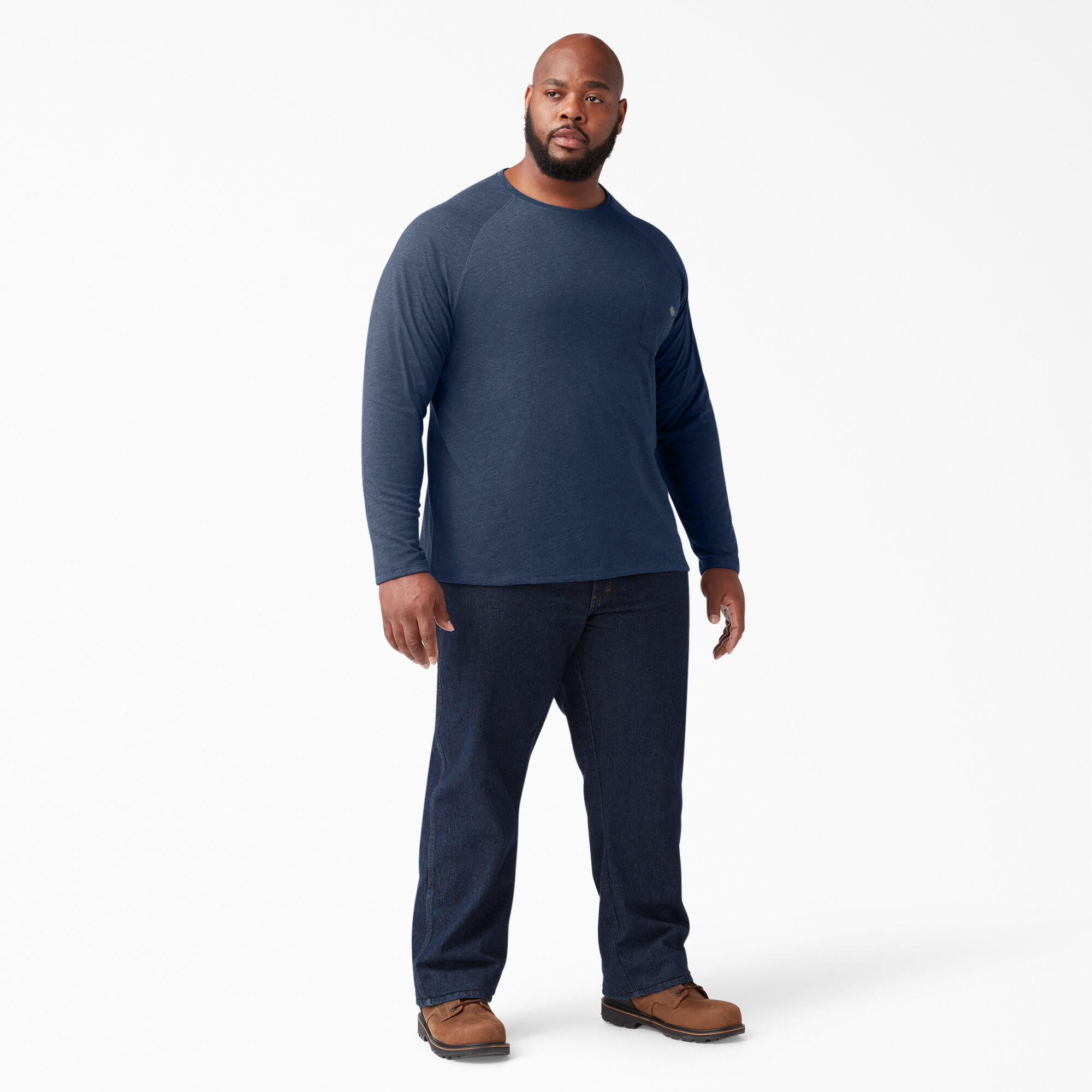 Men s Cooling Long Sleeve Pocket T Shirt Dickies US