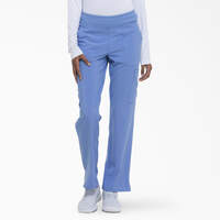 Women's EDS Essentials Tapered Leg Cargo Scrub Pants - Ceil Blue (CBL)