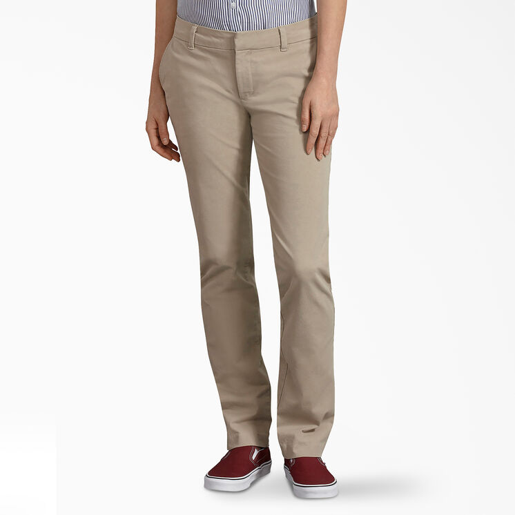 Women&#39;s Perfect Shape Straight Fit Pants - Rinsed Oxford Stone &#40;RDG2&#41;