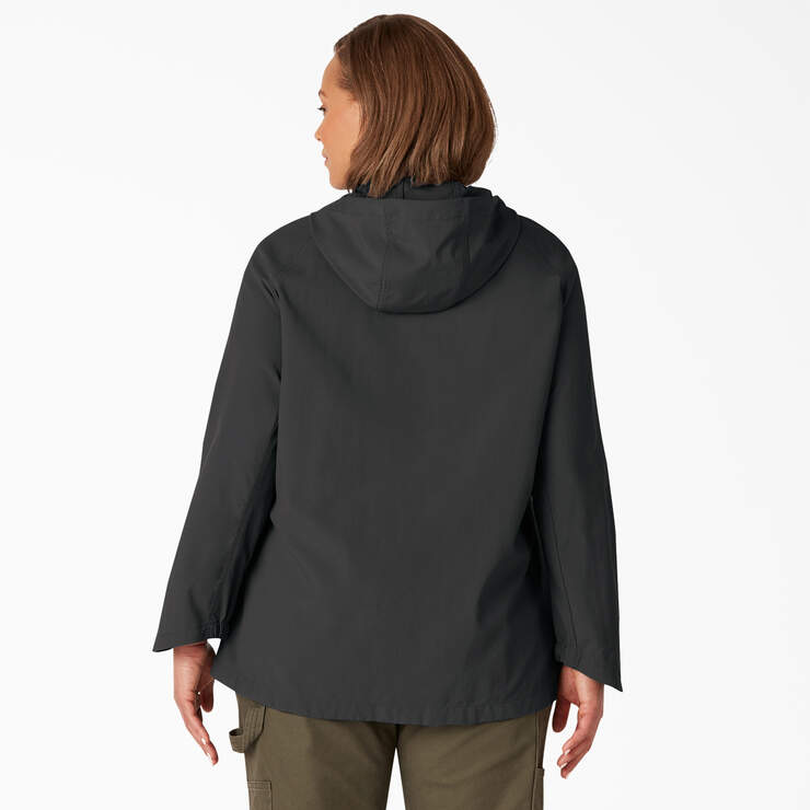 Women's Plus Performance Hooded Jacket - Black (BKX) image number 2
