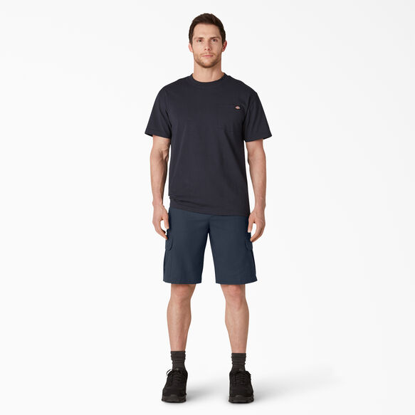FLEX Cooling Active Waist Regular Fit Cargo Shorts, 11&quot; - Dark Navy &#40;DN&#41;