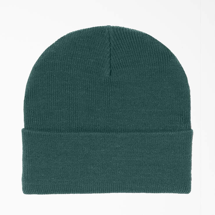 Cuffed Knit Beanie - Forest Green (ZFT) image number 2
