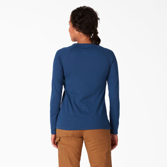 Women&#39;s Cooling Long Sleeve T-Shirt - Dynamic Navy &#40;DY2&#41;