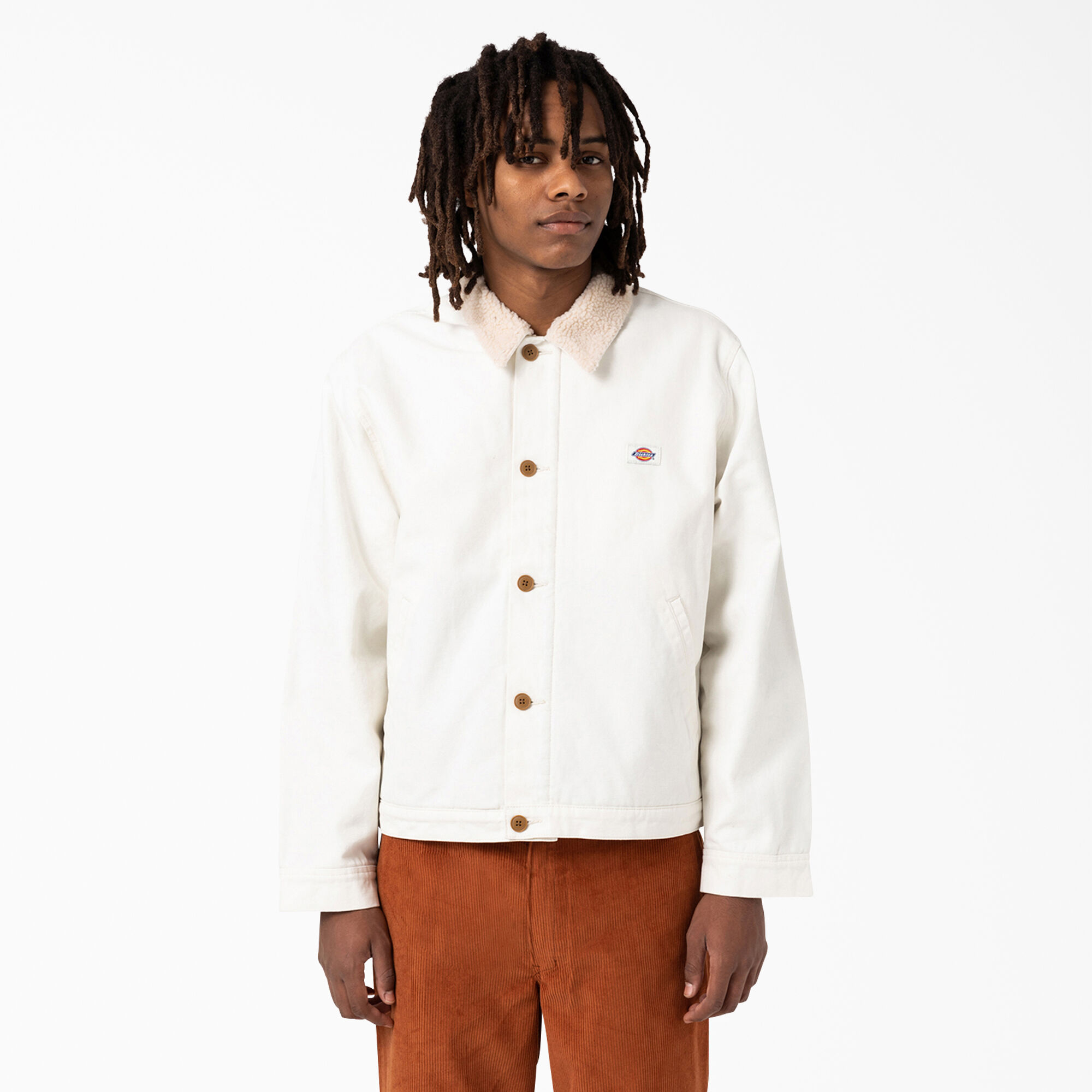 Dickies white jacket sale