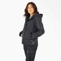 Women's Performance Workwear Waterproof Insulated Jacket - Black (BK)