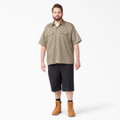 Relaxed Fit Short Sleeve Work Shirt - Desert Sand &#40;DS&#41;