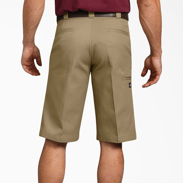 Relaxed Fit Multi-Use Pocket Work Shorts, 13&quot; - Khaki &#40;KH&#41;