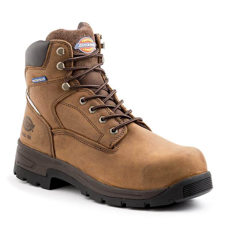 Stryker Steel Toe Work Boots - Brown (DW) image number 1