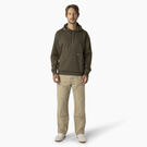 Water Repellent Sleeve Logo Hoodie - Moss Green &#40;MS&#41;