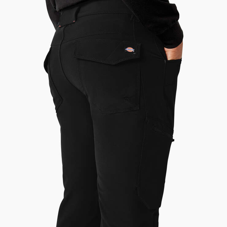 FLEX Slim Fit Double Knee Tapered Pants - Black (BKX) image number 8