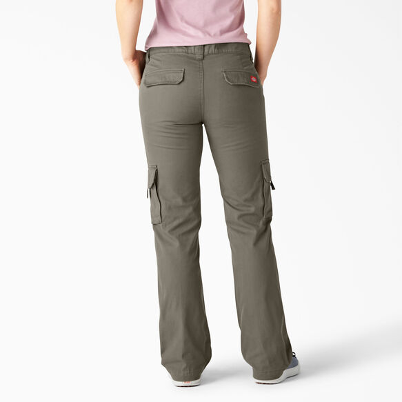 Women&#39;s Relaxed Fit Cargo Pants - Rinsed Green Leaf &#40;RGE&#41;