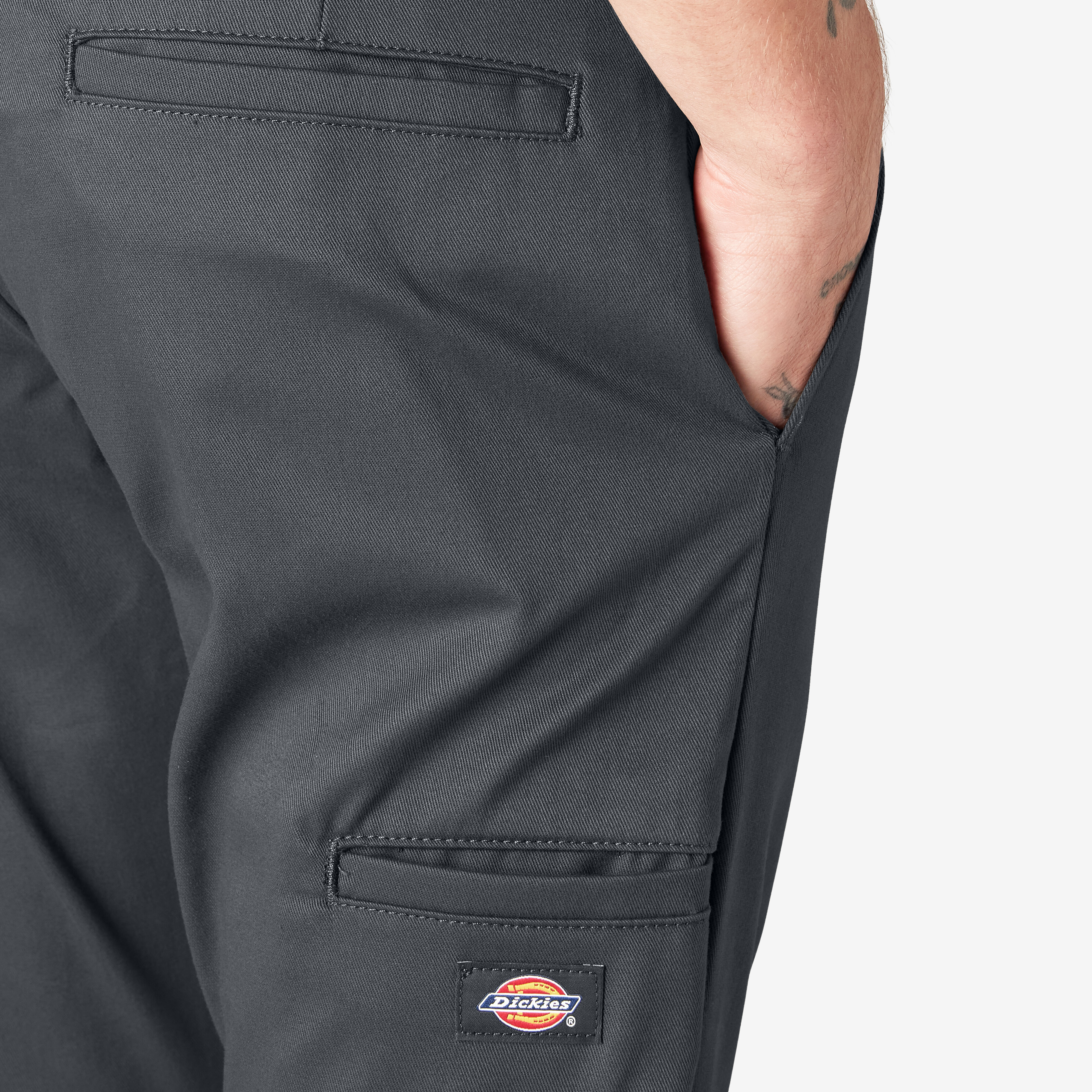 Men's FLEX Skinny Fit Double Knee Work Pants - Dickies US
