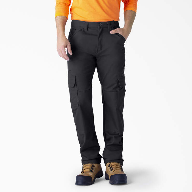 FLEX DuraTech Relaxed Fit Ripstop Cargo Pants - Black (BK) image number 1