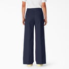 Women&#39;s Stonewashed Wide Leg Work Pants - Ink Navy &#40;IK&#41;