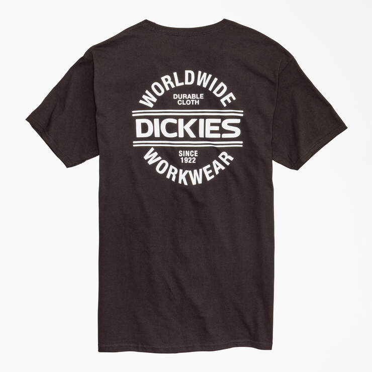 Worldwide Workwear Graphic T-Shirt - Black (KBK) image number 1