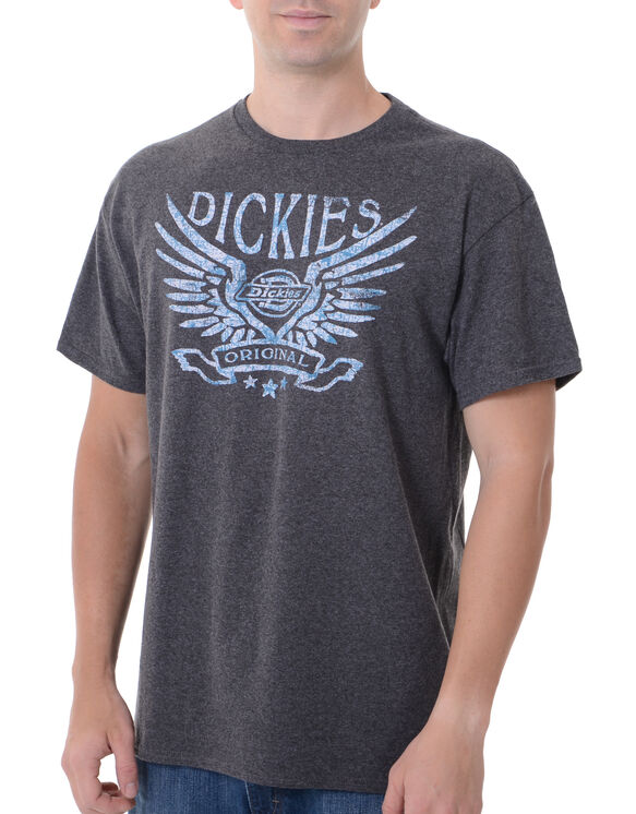 Dickies Spread Graphic Short Sleeve T-Shirt - Dark Heather Gray (DH)